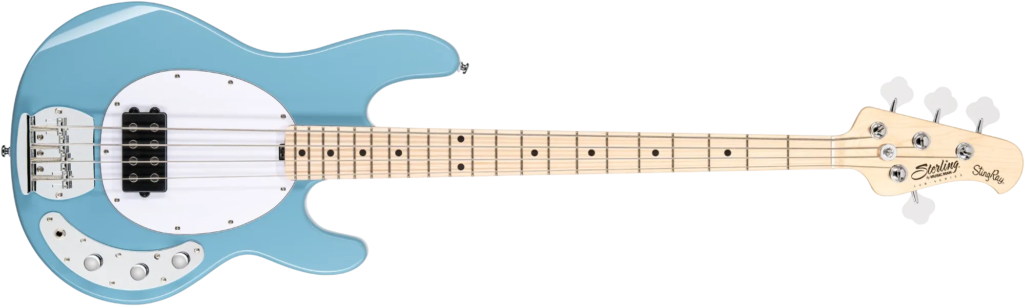 Sterling by Musicman SUB Ray-4 2-EQ Chopper Blue/MN